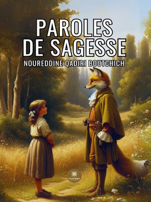 cover image of Paroles de sagesse